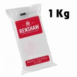 Ζαχαρόπαστα (λευκή) της Renshaw 1kg.