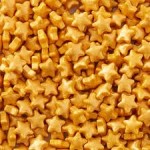 Sprinkles Αστεράκια Χρυσά.